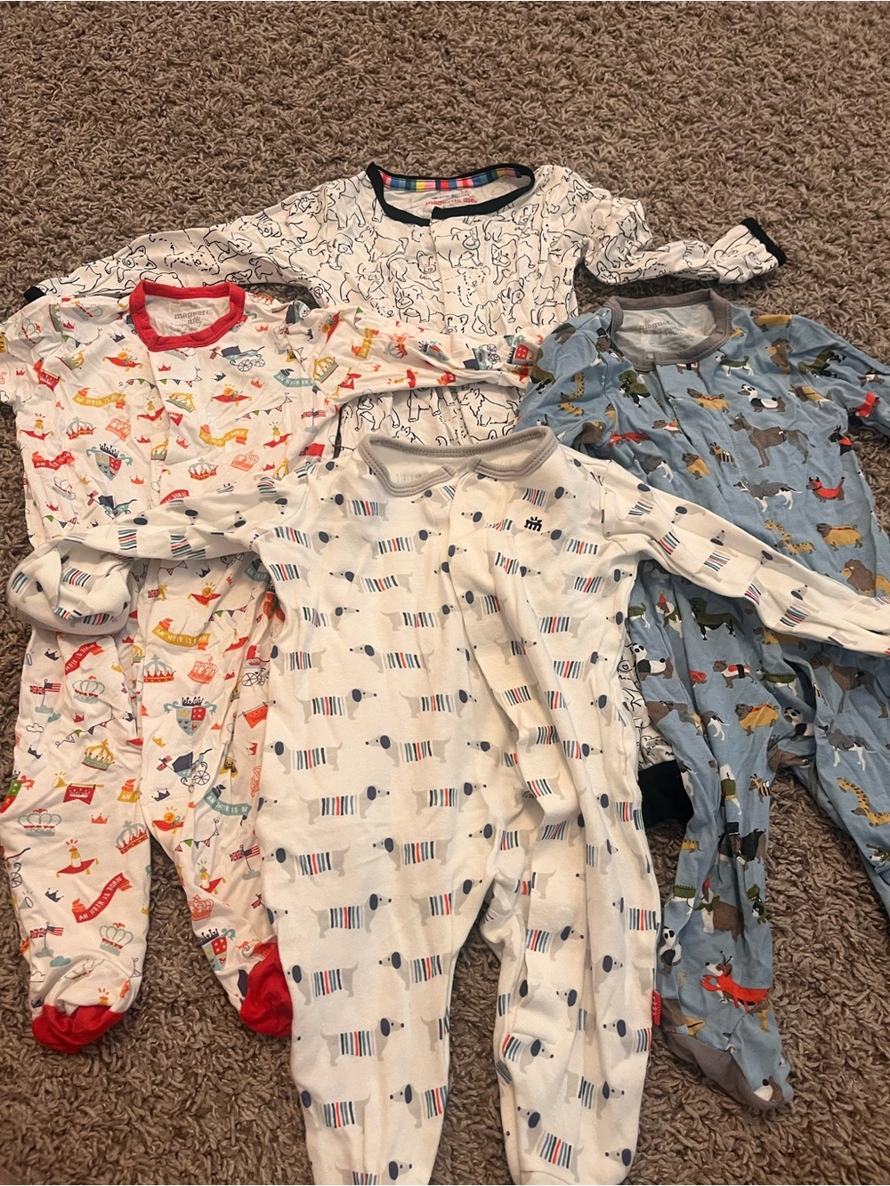 4 Magnetic Me Onesies